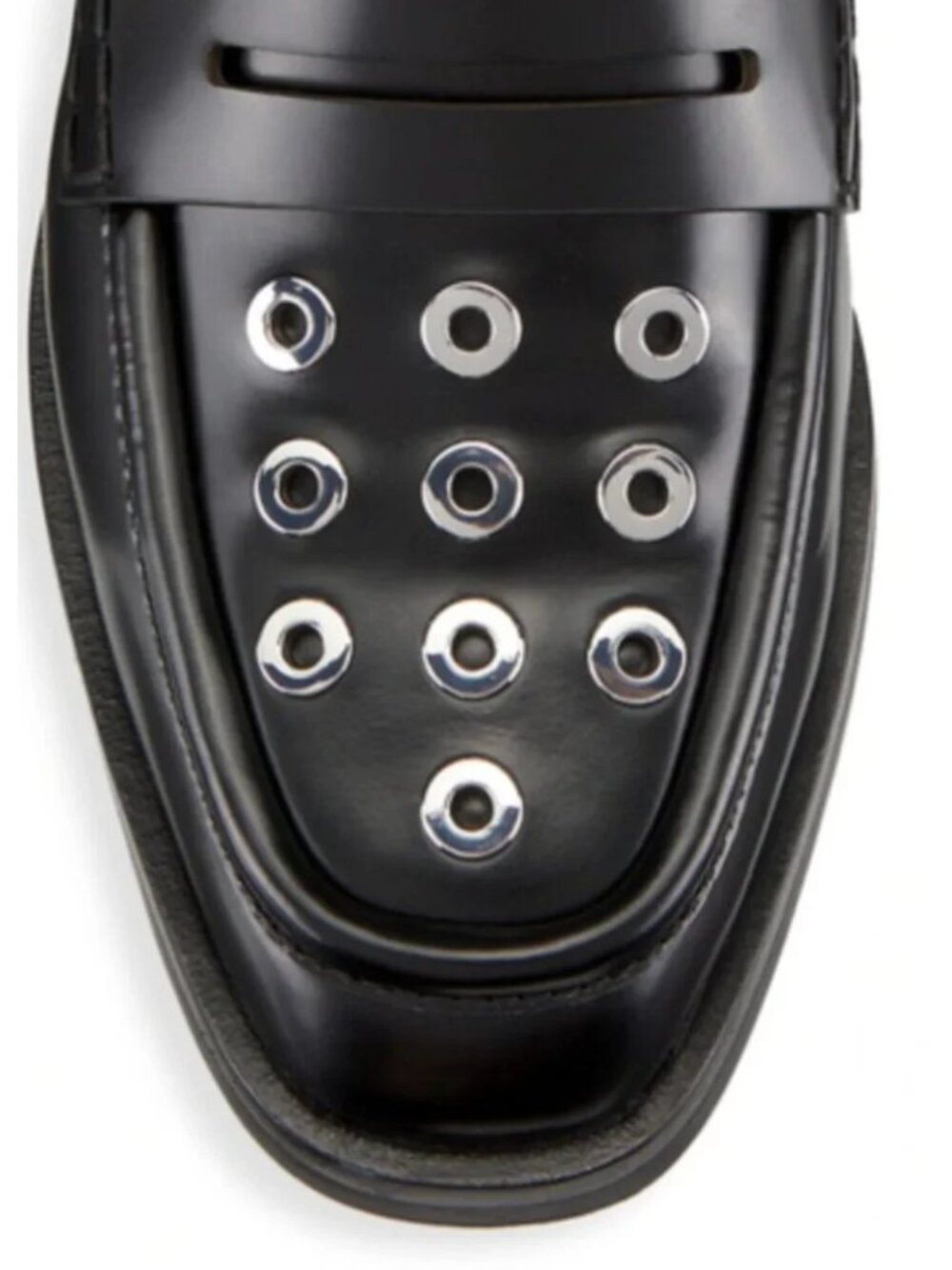 New in box 3.1 Phillip Lim Alexa Grommet Penny Loafer in Black size 40